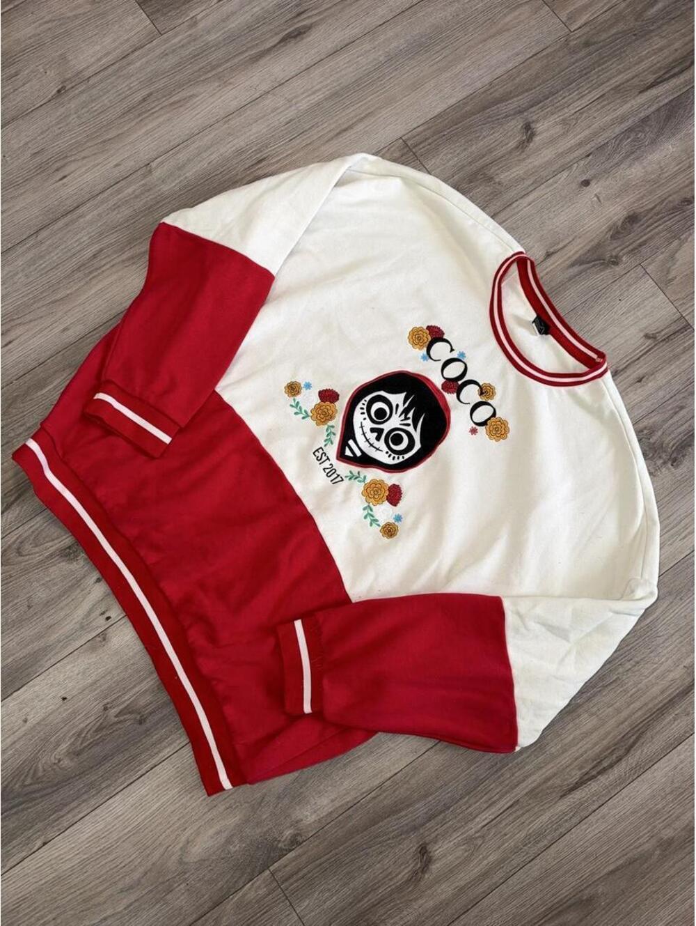 Disney Pixar Coco Colorblock Crewneck
